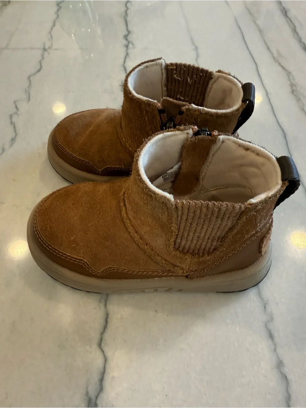 UGG Kids Chestnut Suede Ankle Boots